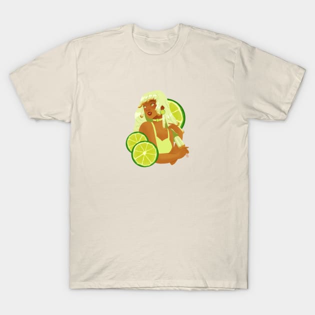 Lime Pop T-Shirt by rebecaalvarezz